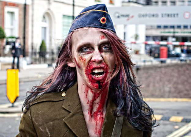 День зомби в Лондоне
